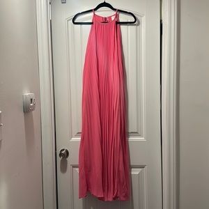 Hot pink max dress